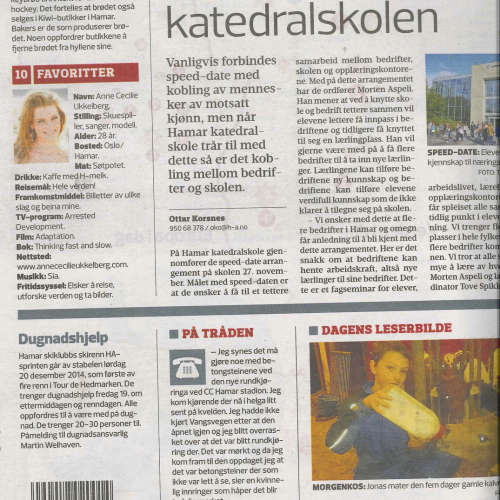 Anne Cecilie - 10 favorites